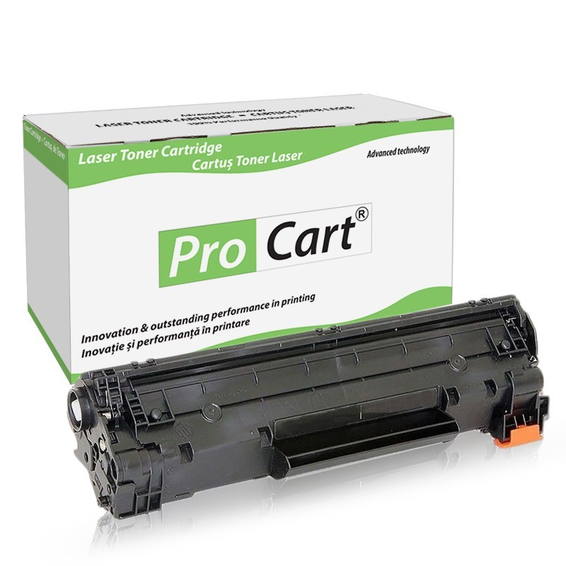 Toner compatibil TN-2010 Brother, 2600 pagini, Black, Procart - imagine 4